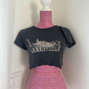 john galt- brandy melville nashville crop top